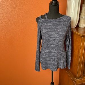 Nation LTD Openwork Shoulder Top. Size Medium